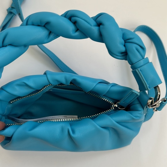 Mango NWOT Blue Purse - Picture 2 of 3